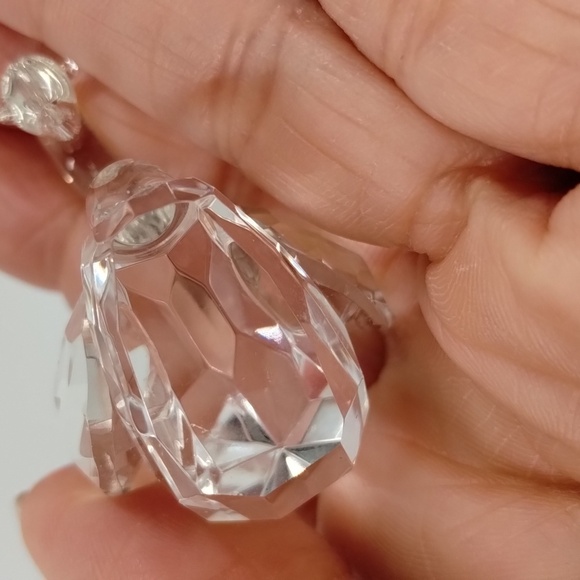 Crystal Small Swan 1.5" clear - Picture 6 of 10